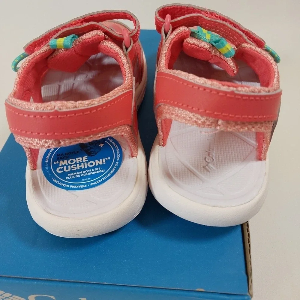 Columbia Toddler Girls Techsun Wave Sandal size 12 Waterproof Shoes